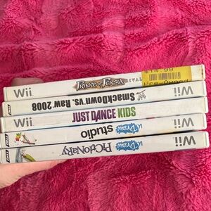 Wii Game Bundle - 5 Titles